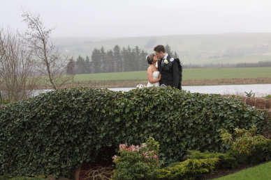 Wedding photography at Lochside House Hotel