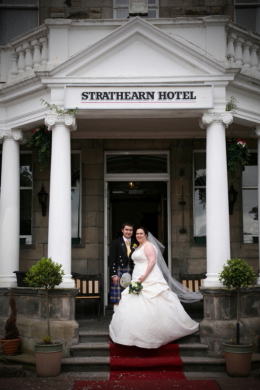 wedding photography at The Strathearn Hotel, Kirkcaldy