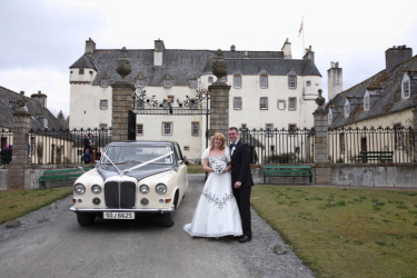 Traquair House wedding