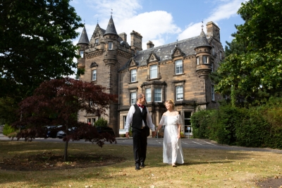 A Magical Elopement Wedding at The Scott Hotel, Edinburgh – Kathy & Charley