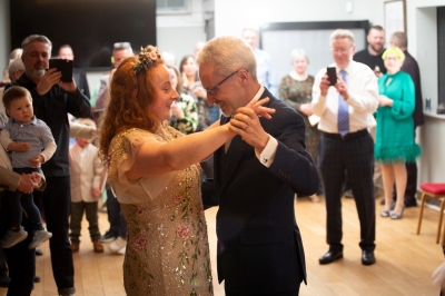 Naomi & Pete’s Joyful Wedding Reception at The Pavilion at Myreside