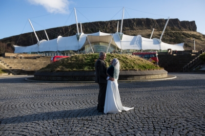 Magical Wedding at Dynamic Earth, Edinburgh