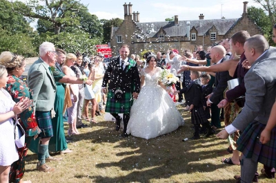 Celebrating Love: The Beautiful Wedding of Casey & Robert at the Stair Arms Hotel