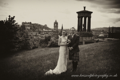 calton Hill Wedding photography