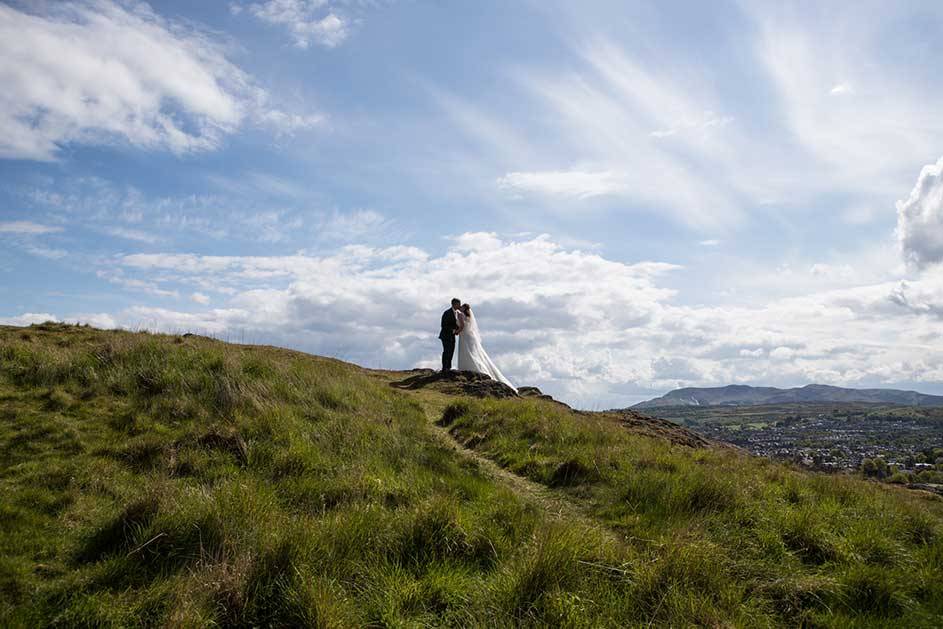 Wedding Photos  Edinburgh Castle