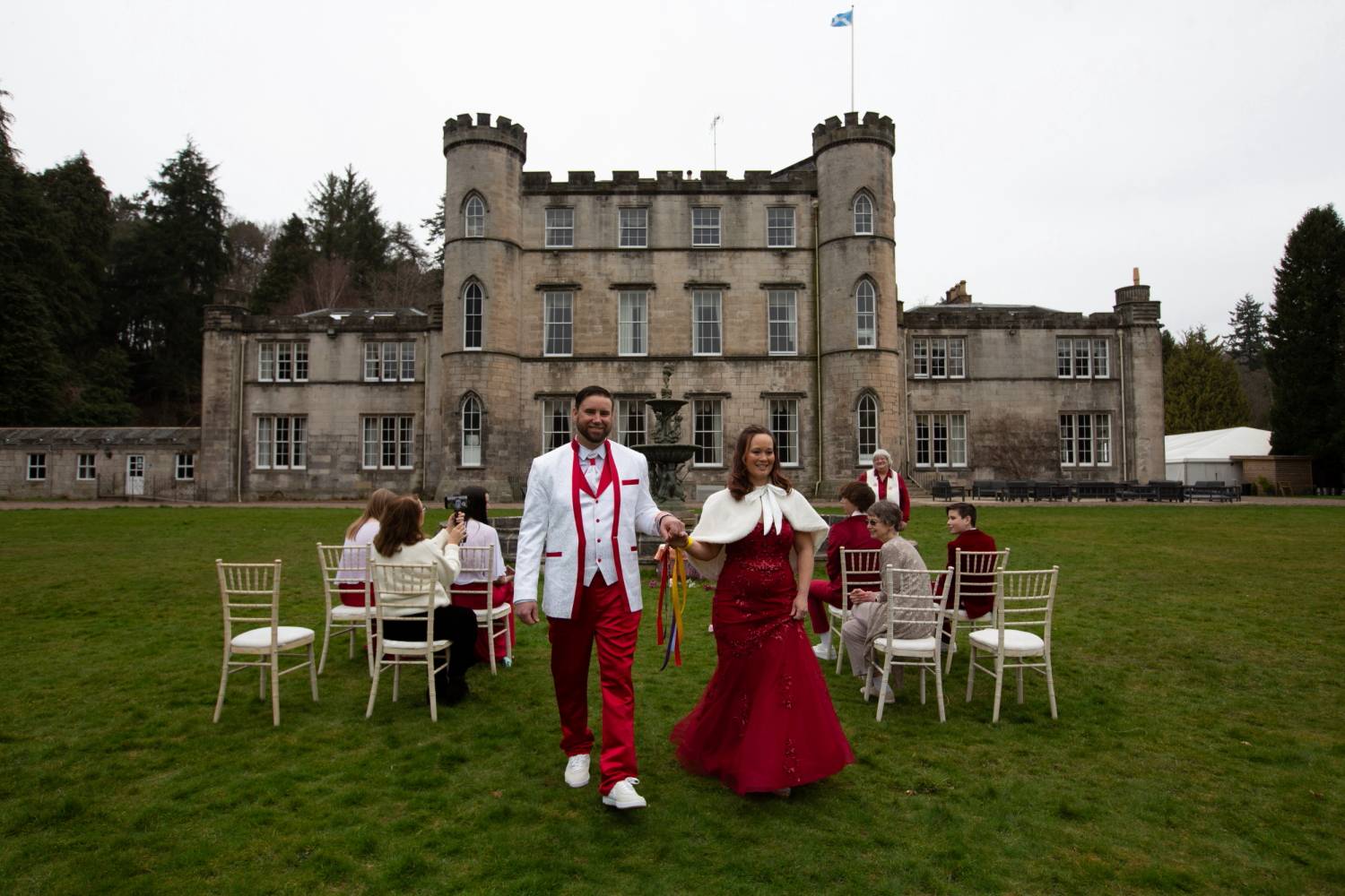 Melville Castle Wedding