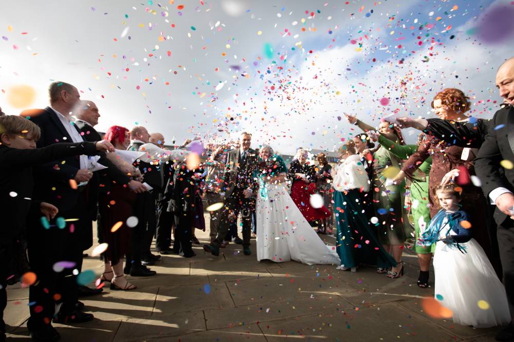 wedding photographer Edinburgh Dynamic Earth